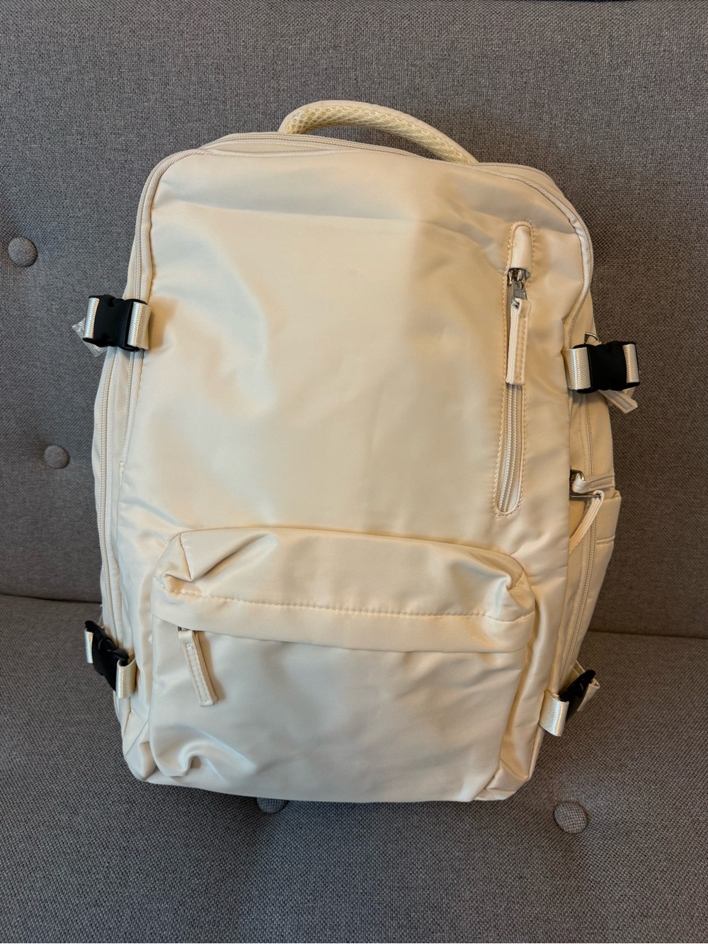 NWOT Amazon Cream Women's Travel Backpack